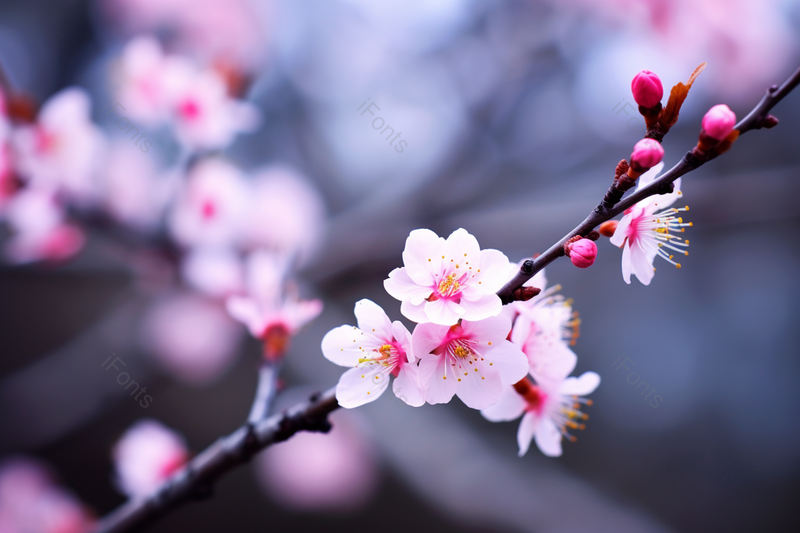 粉红花朵清新唯美自然春天,高清,摄影图,摄影图片,图片大全,摄影图免费下载